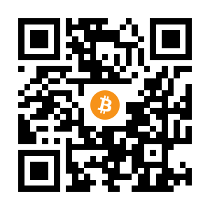 bitcoin:1EDRzYkSQWW4uSDaxCQQTLF5QW7MPcg22m black Bitcoin QR code
