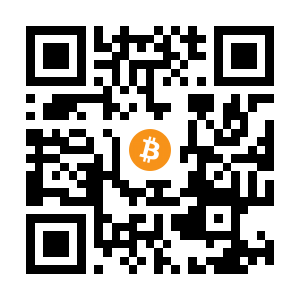bitcoin:1EbMCV2oJ31o9uyXuBiJ5j7pCsZV6J4Epv black Bitcoin QR code
