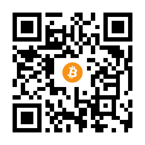 bitcoin:1Ei7Q7eqeGT4Ed4mNmZAoLWUU4ZkwUhFXX black Bitcoin QR code