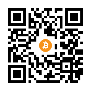 bitcoin:1FSfB4NGcqGm21kbCghWsq5KCHdHCHgXCK black Bitcoin QR code