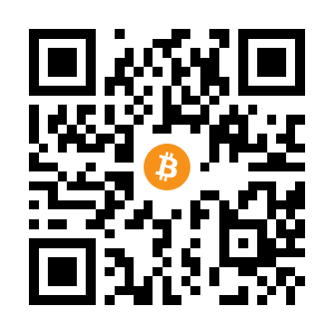 bitcoin:1FT8xUZfNFW2TCukrrTvR6bEBgVLD1U81y black Bitcoin QR code