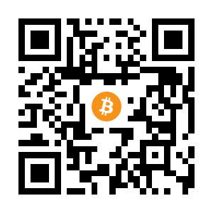 bitcoin:1FcS6wRHRwHzuuAmqfc9hhkCH4cXViir8x black Bitcoin QR code