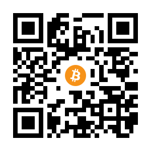 bitcoin:1FhRuUkk8Bfx8FJDemtxhKAR4F8GCNKrXG black Bitcoin QR code