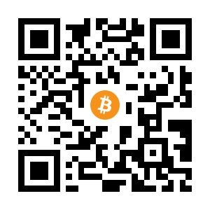 bitcoin:1G1Uycd1YazjLT5BCDTYye74GqxyMVDXNW black Bitcoin QR code