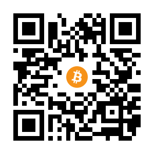 bitcoin:1G4yyzXmch6fWkAhQaavTMnXYmprqj2iJo black Bitcoin QR code