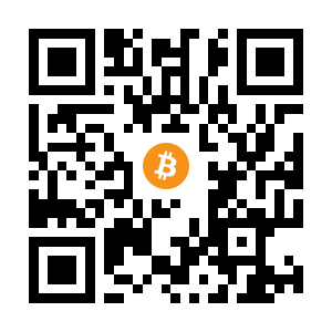 bitcoin:1GSDFvy7W7pLpj2uBkQurPt4mwiDM76GK4 black Bitcoin QR code