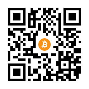 bitcoin:1Gco9V3pHxosYjVdfrumQGAtFWvehQRiwE black Bitcoin QR code