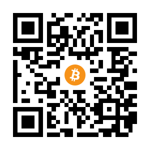 bitcoin:1H6GbNgaFtxp5ayANUQSBnK6rpb47rahQ7 black Bitcoin QR code