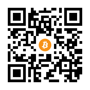 bitcoin:1H7CJ1miULZtRBkYYyDyN2qAeTa9xm9Ntf black Bitcoin QR code