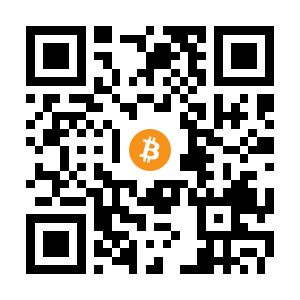 bitcoin:1HKjWRdbMSzJkUQjY1a2ngZsnGQY21oBWF black Bitcoin QR code