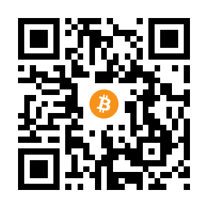 bitcoin:1HskZdHcLcymmDEYAujGedZeuZTKcS6h97 black Bitcoin QR code