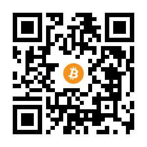 bitcoin:1HzEPuenagLEWj68igDXBBXrzc293RuR5V black Bitcoin QR code