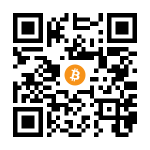 bitcoin:1J4DLUAohj6jwhwpMiNFDVU4vnWy6bAXnc black Bitcoin QR code
