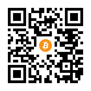bitcoin:1JFc89mfHaAer6wEgic2WLeHZXeqHYPNe2 black Bitcoin QR code