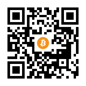 bitcoin:1JK7tvEyrDqTHe5pjqQsYmnLFpHGygLukK black Bitcoin QR code