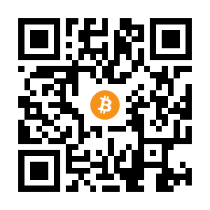 bitcoin:1JMbHkw33cVB3RCtBzZXyzvd9DFJdf3as7 black Bitcoin QR code