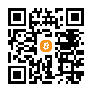 bitcoin:1JMcbhJ9f6AwYteQYpHfS4XTL5Xe2kjq1M black Bitcoin QR code