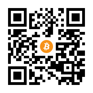 bitcoin:1JRbupX5KTGBDdgsnQx4eQAztKKzT2j6UC black Bitcoin QR code