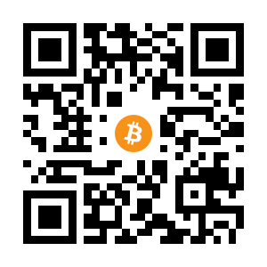 bitcoin:1JTMQDmbrLtuU1tyz5kXWd2BRJ3jjodf9F black Bitcoin QR code
