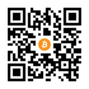 bitcoin:1JZCnsPRQK3pAoeHSScfrBmQhywEfyvMbm black Bitcoin QR code