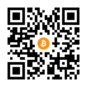 bitcoin:1JcxuHPZn3kW6BDoYZdwYNmbFf1e2tRxJ7 black Bitcoin QR code