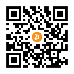 bitcoin:1JqzdHaeGajrywQNq6cUYCNWJC32nifKS3 black Bitcoin QR code