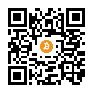 bitcoin:1KFkHiUBE3xyngNPtFsDLwyaV1wGXAZVZ9 black Bitcoin QR code