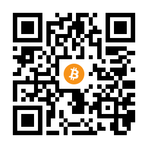 bitcoin:1KLftT7Mnnv4rQNkTaUDyVw389rrj4mKtM black Bitcoin QR code