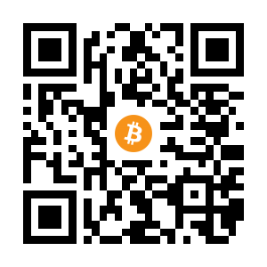 bitcoin:1KLfvmaKEF7sDPg2bu1C7are8AtDTD6EUm black Bitcoin QR code