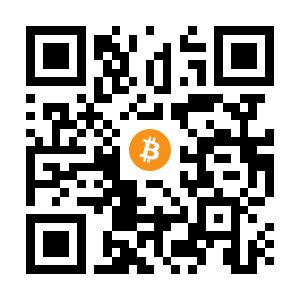 bitcoin:1Kn8os2xwTfkJYFAn76Zr1Xa2PuzeRq8G6 black Bitcoin QR code