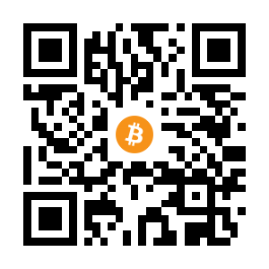 bitcoin:1L84AT4FQd4BmeNizc7Nh393h86T2JxVSm black Bitcoin QR code