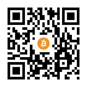 bitcoin:1LDuA1MM1iv9iKxKqMfKWXtuL5GLRuKp6i black Bitcoin QR code
