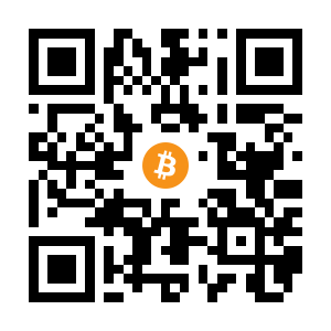 bitcoin:1LUkuWEPxhtNjshH3znQgit7RB4DZob4ni black Bitcoin QR code
