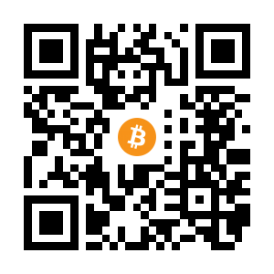 bitcoin:1LWdXA6gaqmj6LF91zw3VaH3vecwaAd1Hi black Bitcoin QR code