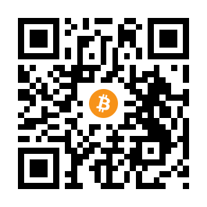 bitcoin:1LXzGrDQqKqVBqxfGDUyhC6rTRBN5s8Sbj black Bitcoin QR code
