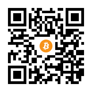 bitcoin:1LZy4AmpaRX663UoED6BmqmUuChfCb4UE5 black Bitcoin QR code