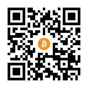 bitcoin:1Ly9nQEyaRQoRPSAE4dABrpav2SaAR383W black Bitcoin QR code