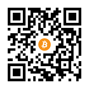 bitcoin:1M7G6okbHmPqdwcKzo7W47tDyLcw9g9Sxv black Bitcoin QR code