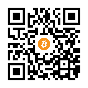 bitcoin:1MKttSMMLUUmNJJrGGWS6V1oVWxfCMWtJr black Bitcoin QR code