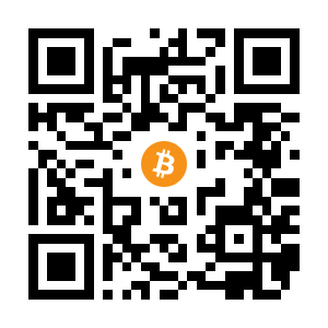 bitcoin:1MLzFWcuzpGRwLTXmGRRbybMhdmsqP48MG black Bitcoin QR code