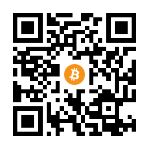 bitcoin:1MPfQkWfD5fuUXnLk8pggjJC2inYMohvmH black Bitcoin QR code