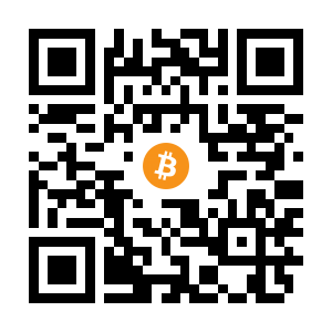 bitcoin:1MbnPXgKiLP6td45nx1aDGdTu2HzX46U1M black Bitcoin QR code