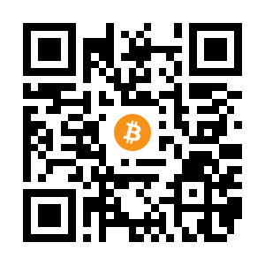bitcoin:1MgTYxECPQDBJpGa92j3sdZANCupgXVmwh black Bitcoin QR code