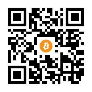 bitcoin:1N1smS4G1tRE46Hu3yfPyXMxwWxda16KKc black Bitcoin QR code