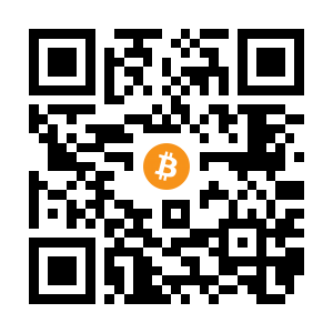 bitcoin:1N9zf3Z76LWfPeeXjTHMvoSbA2pNdMEJKC black Bitcoin QR code