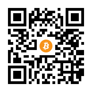 bitcoin:1NLaaJEeTXvvEYMsKnWxf6ievvy7wAQ3XC black Bitcoin QR code