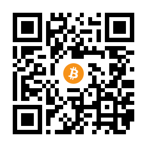 bitcoin:1NSYLN77EbU7f7qxUEWwDqHVeAyLG4bbYt black Bitcoin QR code