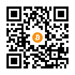 bitcoin:1NTsN7RE5ZCrspbD2VmAZ4CGEChP4KLtPC black Bitcoin QR code