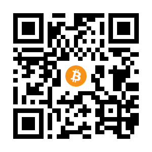 bitcoin:1NUfZ3jDM9W69r21NPP8kyiSWaBRsoBr6i black Bitcoin QR code