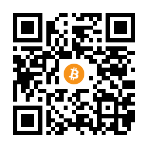 bitcoin:1NyFtVJqcWNEzSjAiofPd4fVxwaagUPHX1 black Bitcoin QR code